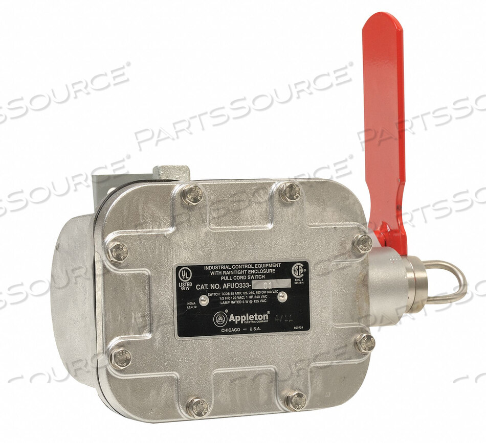 OEM#: AFUX0333-08CABLE PULL SW HAZLOC RIGHT 25 LBS SPDT от Appleton Electric