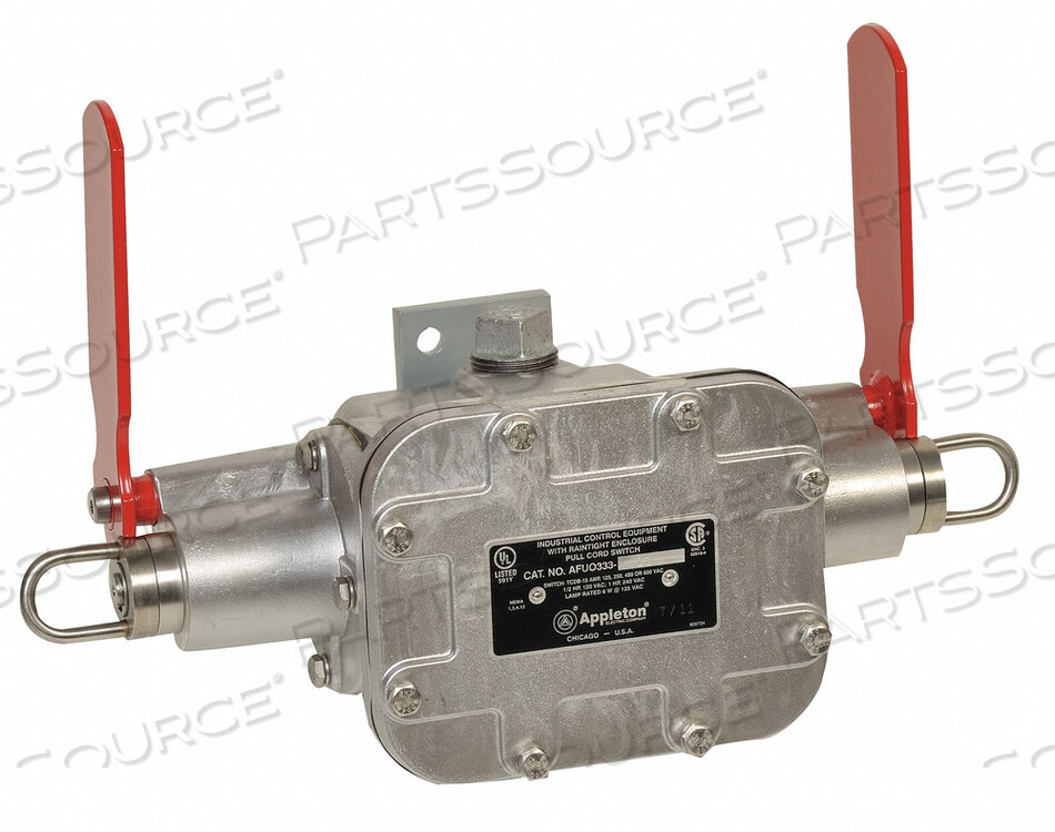 OEM#: AFUX0333-33CABLE PULL SW HAZLOC DBL END 15LBS SPDT от Appleton Electric