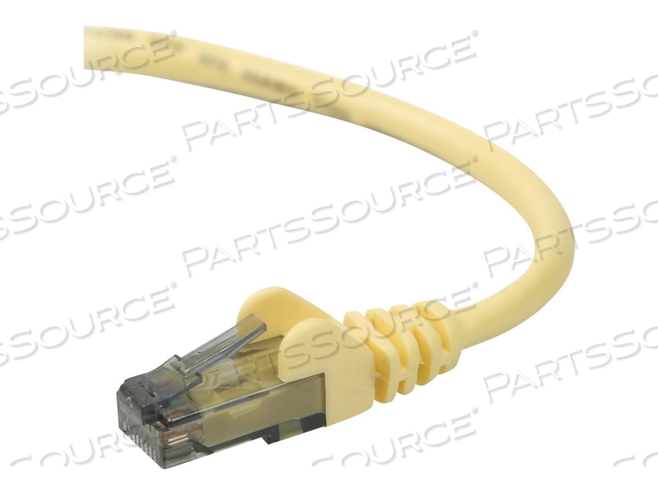 OEM#: A3L980-06-YLW-S6FT CAT6 SNAGLESS PATCH CABLE, UTP, ЖЕЛТАЯ ПВХ-ОБОЛОЧКА, 23AWG, 50 МИКРОН, GOLD PL от Belkin