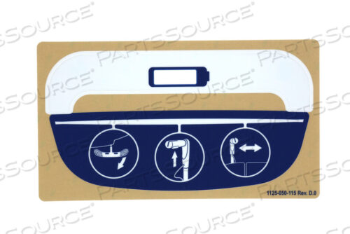 OEM#: 1125050115ЭТИКЕТКА ЭКСПЛУАТАЦИИ ZOOM от Stryker Medical