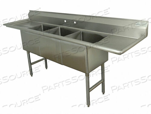 OEM#: FC-3-1824-24RL-XSCULLERY РАКОВИНА БЕЗ КРАНА 102 ДЮЙМА L от Advance Tabco