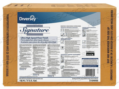 OEM#: 5104950FLOOR FINISH 5 ГАЛЛОНОВ 30-45 МИН. от Diversey