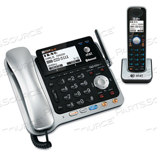OEM#: TL86109TL86109 ДВУХЛИНИЙНАЯ ТЕЛЕФОННАЯ СИСТЕМА DECT 6.0 С BLUETOOTH от AT&T