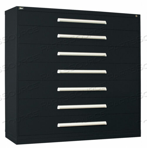 OEM#: RP3543ALBKG8282 MOD DRAWER CAB 59 H 7 DRAWER BLACK от Stanley Vidmar