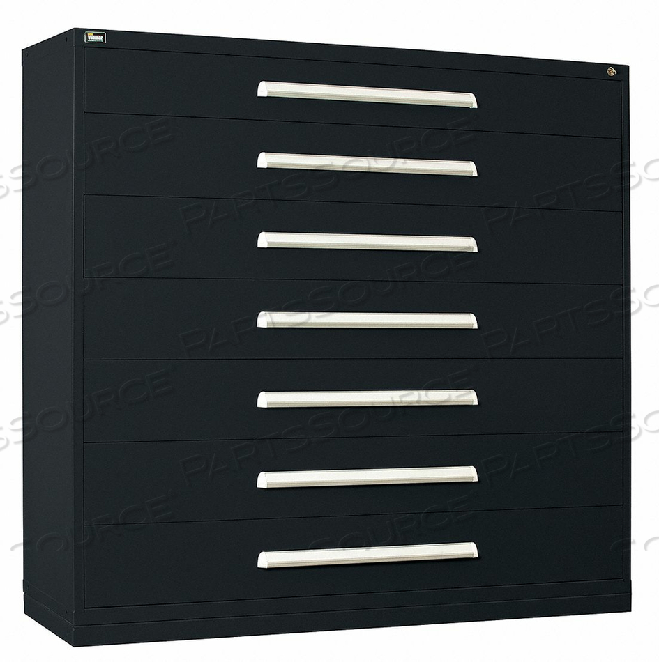 OEM#: RP3543ALBKG8282 MOD DRAWER CAB 59 H 7 DRAWER BLACK от Stanley Vidmar