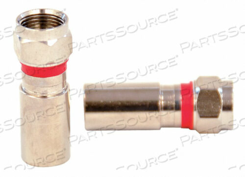 OEM#: DC-CF6QКАБЕЛЬНЫЙ СОЕДИНИТЕЛЬ F-TYPE/MALE RG6 COAX PK10 от Dolphin Components
