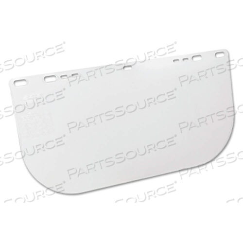 OEM#: 29109F20 ПОЛИКАРБОНАТОВЫЙ ЛИЦЕВОЙ ЩИТОК, 3460PC-F, БЕЗ ПОКРЫТИЯ, ПРОЗРАЧНЫЙ, НЕОБВЯЗАННЫЙ, 15,5 ДЮЙМОВ X 8 ДЮЙМОВ от Jackson Safety