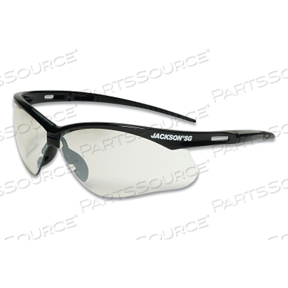 OEM#: 50004SG SERIES SAFETY GLASS, UNIVERSAL РАЗМЕР, ЛИНЗЫ ДЛЯ ВНУТРЕННЕГО И УЛИЧНОГО ИСПОЛЬЗОВАНИЯ, ЧЕРНАЯ ОПРАВА, ТВЕРДОЕ ПОКРЫТИЕ, ЗАЩИЩЕННОЕ ОТ ЦАРАПИН, Jackson Safety