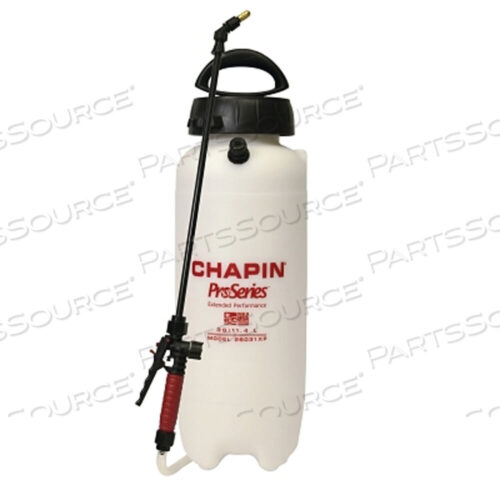 OEM#: 26031XPPROSERIES XP POLY SPRAYER, 3 ГАЛЛОНА, УДЛИНИТЕЛЬ 20 ДЮЙМОВ, ШЛАНГ 48 ДЮЙМОВ от Chapin International