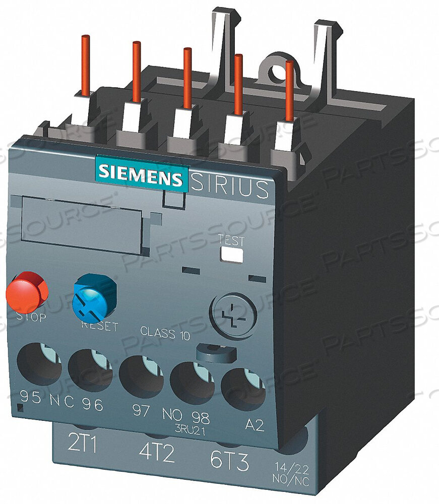 OEM#: 3RU21160GB0РЕЛЕ ПЕРЕГРУЗКИ 0,45 ДО 0,63 А 3P КЛАСС 10 от Siemens