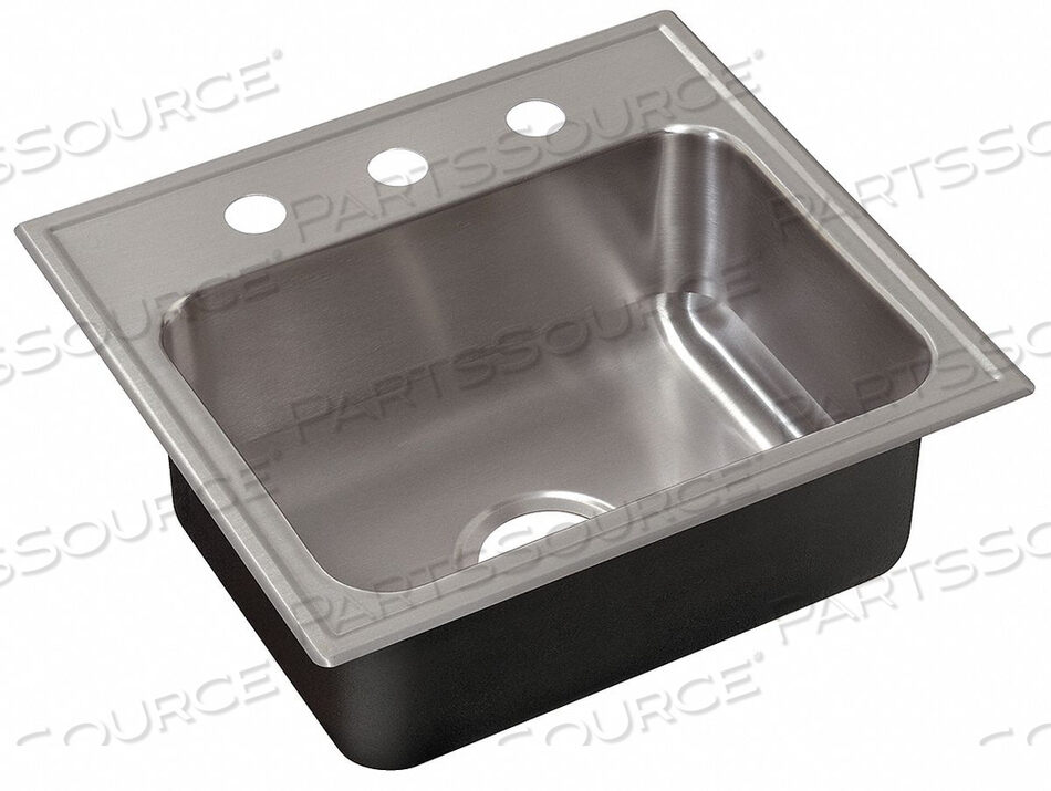 OEM#: SL17519A3-JDROP-IN SINK WITH FAUCET LEDGE 19 IN L by Zurn Industries LLC