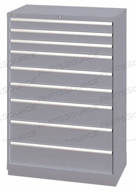 OEM#: HS13-0902A-FTKALGF9092 MOD DRWR CAB 59-1/2 H 9 DRWR LIGHT GRAY от Lista