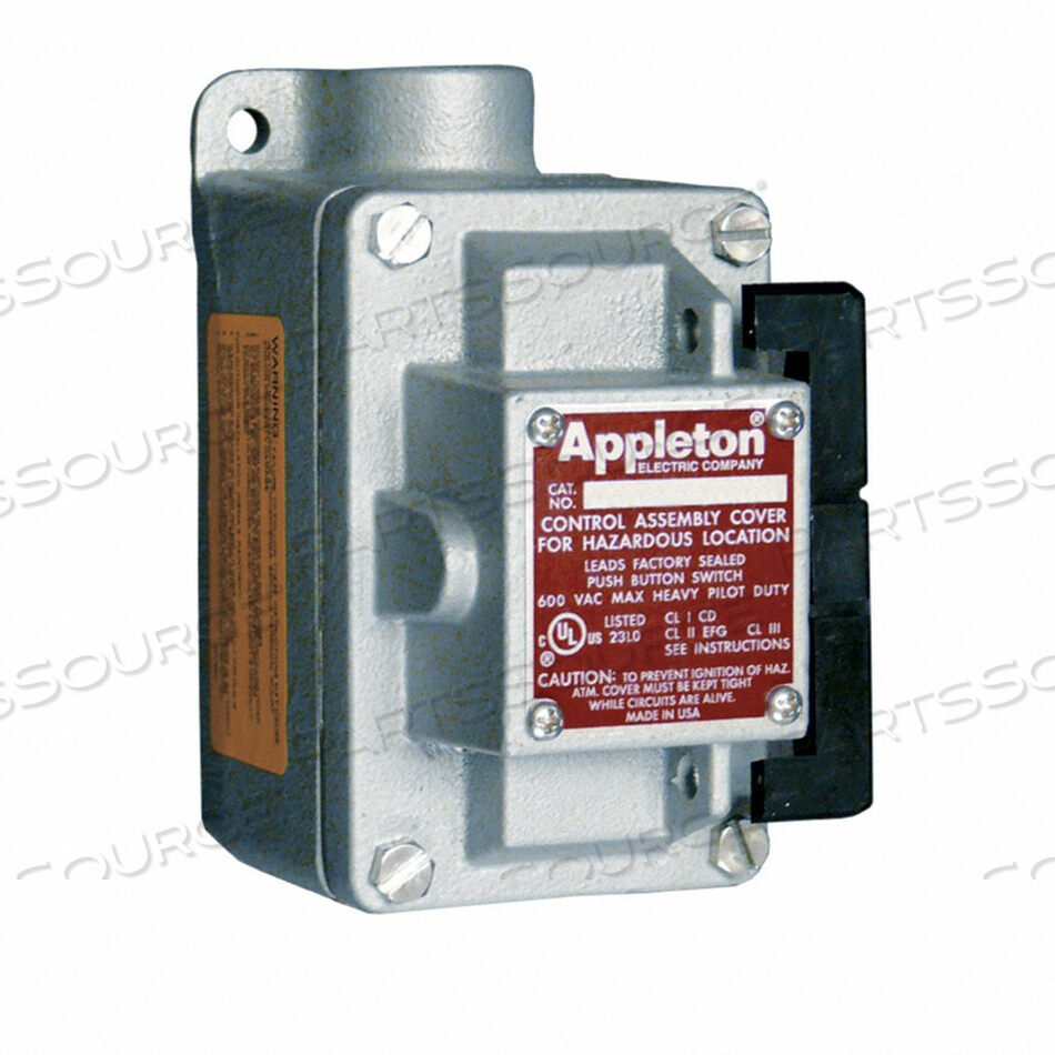 OEM#: EFDB110345СТАНЦИЯ УПРАВЛЕНИЯ 1 В 1 ГРУППЕ 10A @ 600V от Appleton Electric