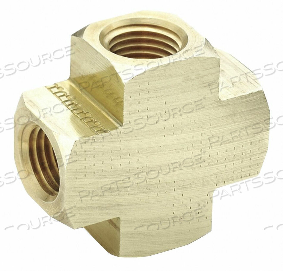 OEM#: 2205P-2CROSS BRASS 1/8 IN. PIPE by Parker Hannifin Corporation