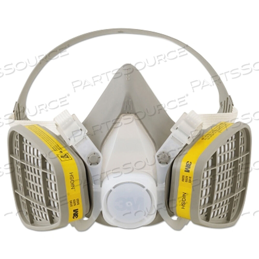 OEM#: 70000518475000 СЕРИЯ ПОЛУМАСКА РЕСПИРАТОРОВ, СРЕДНЯЯ, ОРГАНИЧЕСКИЕ ПАРЫ/КИСЛЫЕ ГАЗЫ от 3M Consumer
