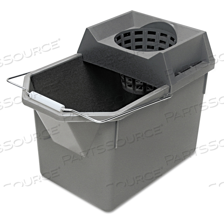 OEM#: FG619400STLPомбинация с фильтром и стойкой, 15 КВАРТ, стальной серый от Rubbermaid Medical Division