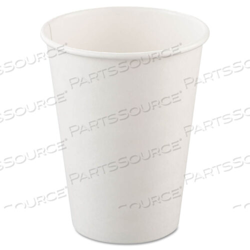 OEM#: 412WN-2050ОДНОСТОРОННИЕ БУМАЖНЫЕ ПОЛИЭТИЛЕНОВЫЕ ЧАШКИ ДЛЯ ГОРЯЧИХ СТАКАНЧИКОВ, 12 УНЦИЙ, БЕЛЫЕ, 50 ШТ./ПАКЕТ, 20 ШТ./КОРОБКА от Solo