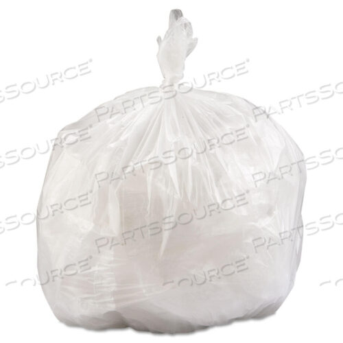 OEM#: VALH3340N16КОММЕРЧЕСКИЕ ВКЛАДЫШИ ДЛЯ БАНОК ВЫСОКОЙ ПЛОТНОСТИ, УПАКОВКА VALUE, 33 ГАЛЛОНА, 14 МИКРОН, 33 X 39, ПРОЗРАЧНЫЕ, 25 ПАКЕТОВ/РУЛОН, 10 РУЛОНОВ/КОРОБКА от Inteplast Group