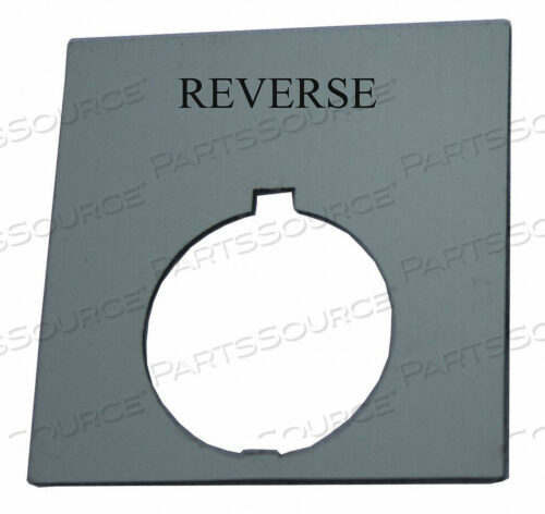 OEM#: HT8SP30LEGEND PLATE SQUARE REVERSE BLACK от Eaton