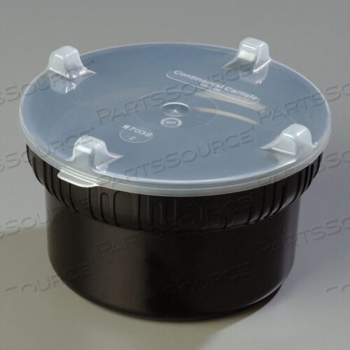 ГОРШОК ДЛЯ ГУРМАНА С КРЫШКОЙ 1 9 КВАРТ ЧЕРНЫЙ PK6