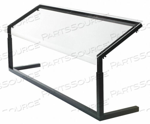 OEM#: 924803ADJUSTABLE SNEEZE GUARD BLACK by Carlisle