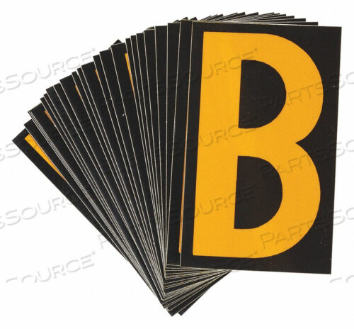 OEM#: 5000-BСВЕТООТРАЖАЮЩИЕ ЦИФРЫ И БУКВЫ B PK25 от Brady Americas