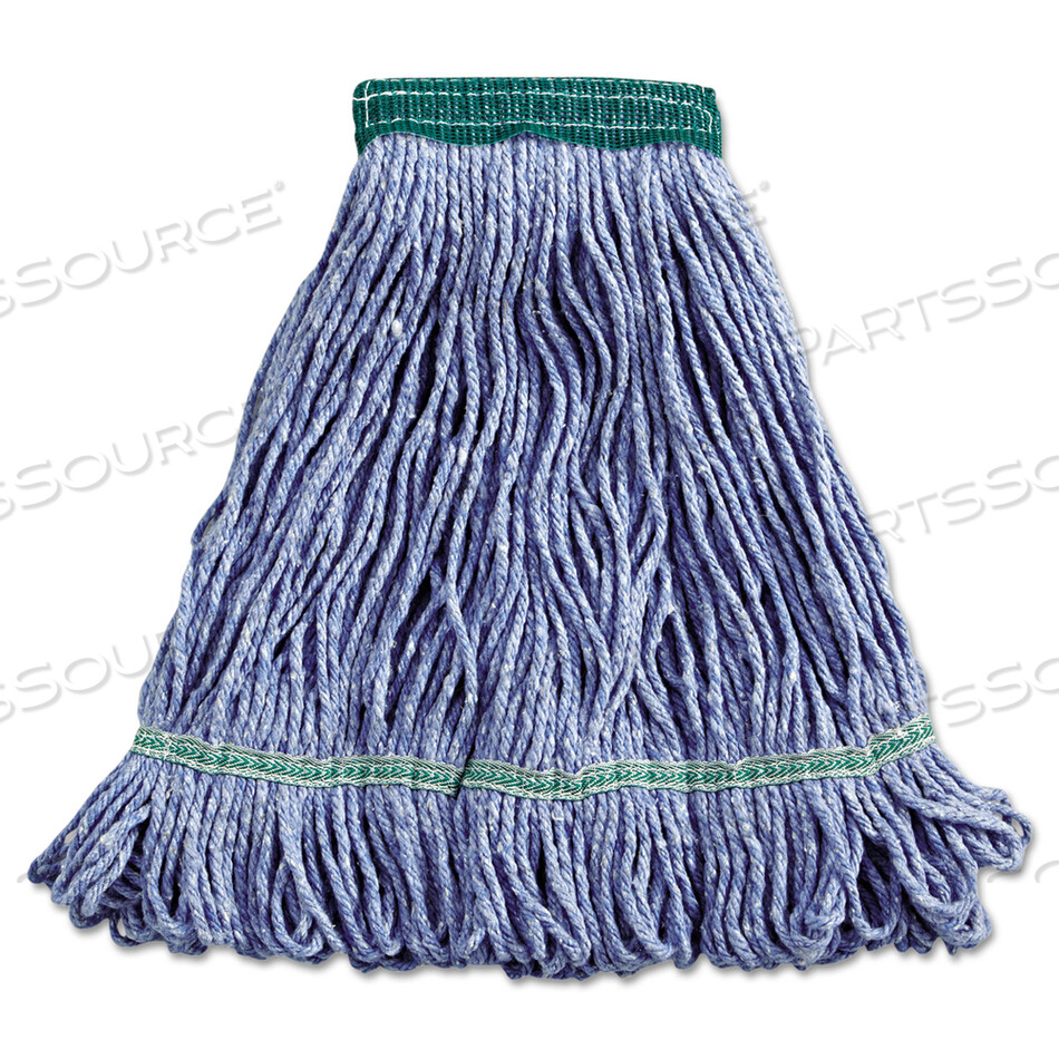 OEM#: BWK502BLEASUPER LOOP WET MOP HEAD, ХЛОПОК/СИНТЕТИЧЕСКОЕ ВОЛОКНО, 5 ПОВЯЗОК, СРЕДНИЙ РАЗМЕР, СИНИЙ от Boardwalk