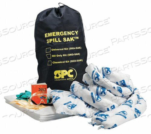 OEM#: SKO-SAKSPILL KIT OIL-BASED LIQUIDS BLACK от Brady Americas