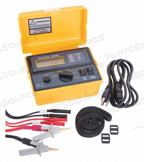 OEM#: K5090MILLI-OHMMETER 110V CAT. II 230V от Reed Instruments