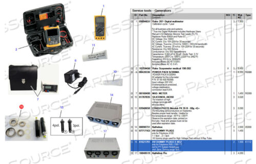 OEM#: 1621791ВЫСОКОВОЛЬТНАЯ (HV) ЗАГЛУШКА от Siemens Medical Solutions