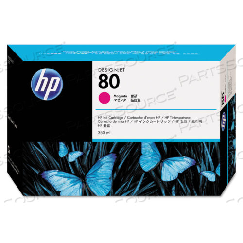 HP 80, (C4847A) ОРИГИНАЛЬНЫЙ МАЛИНОВЫЙ ЧЕРНИЛЬНЫЙ КАРТРИДЖ