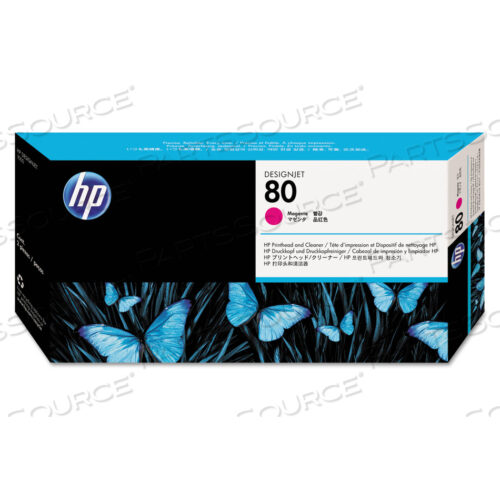 HP 80, (C4822A) ПЕЧАТАЮЩАЯ ГОЛОВКА МАДЖЕНТА И ОЧИСТИТЕЛЬ