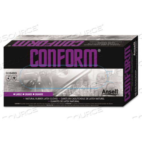 OEM#: 51670569-210-M ПЕРЧАТКИ ANSELL CONFORM ОДНОРАЗОВЫЕ, 516705, 9-1/2,5 MIL, РАЗМЕР M от Ansell Healthcare
