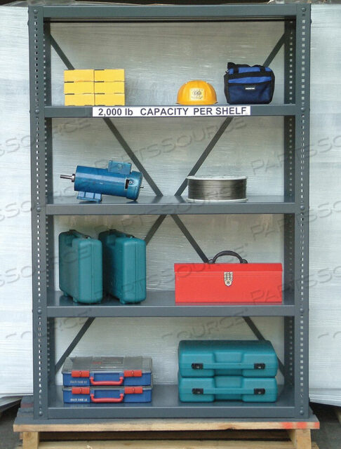 OEM#: 2448-72МЕТАЛЛИЧЕСКИЙ СТЕЛЛАЖ ОТКРЫТЫЙ 72 H 5 ПОЛОСК от Strong Hold