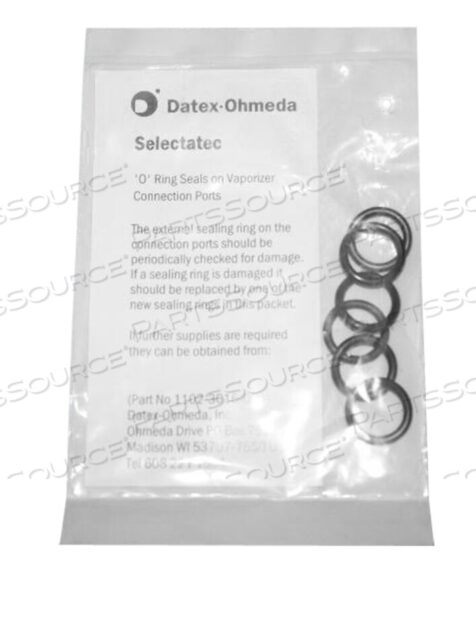 OEM#: 1102-3016-000O-RING VAP MANIFOLD by Datex-Ohmeda
