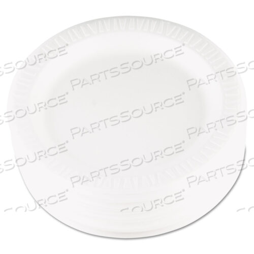 OEM#: 9PWQRQUIET КЛАССИЧЕСКАЯ ЛАМИНИРОВАННАЯ ПОСУДА ИЗ ПЕНОПЛАСТА, ТАРЕЛКА, ДИАМЕТР 9, БЕЛАЯ, 125 ШТ./УПАКОВКА, 4 УПАКОВКИ/КОРОБКА от Dart Container Corporation