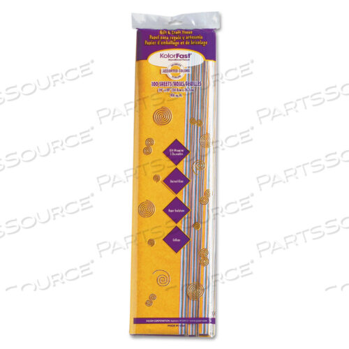 OEM#: 58970АССОРТИМЕНТ САЛФЕТОК KOLORFAST, ВЕС САЛФЕТКИ 23 ФУНТА, 20 X 30, АССОРТИ, 100/УПАКОВКА от Pacon