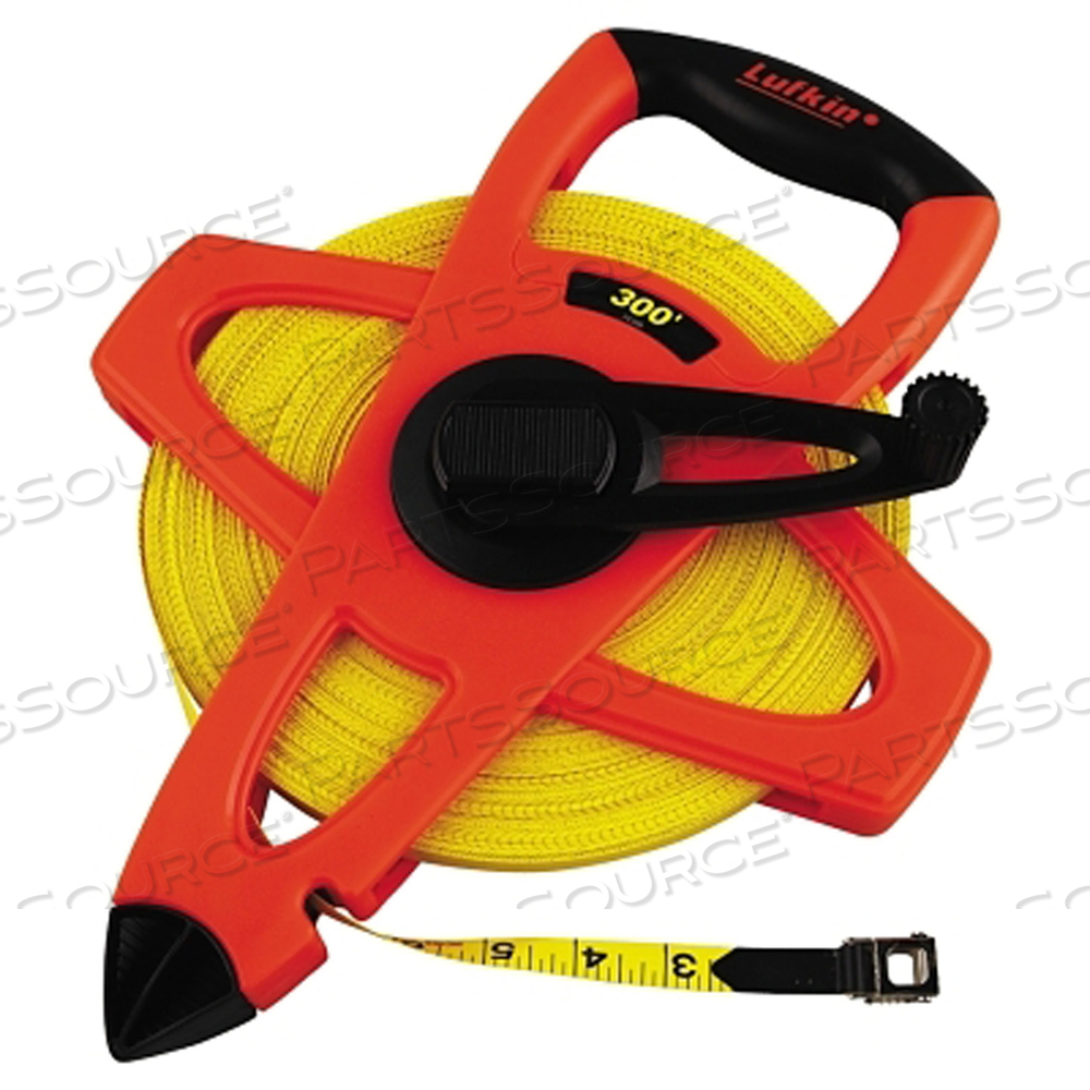 OEM#: FE300HI-VIZ ORANGE REEL СТЕКЛОВОЛОКНА, 1/2 ДЮЙМА X 300 ФУТОВ, SAE, ОРАНЖЕВЫЙ от Lufkin
