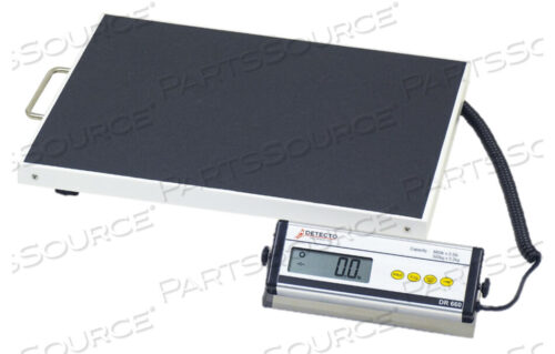 OEM#: DR660ЦИФРОВЫЕ МЕДИЦИНСКИЕ ВЕСЫ, 660 ФУНТОВ X 0,5 ФУНТА, РАБОТАЮТ ОТ БАТАРЕИ от Detecto Scale / Cardinal Scale