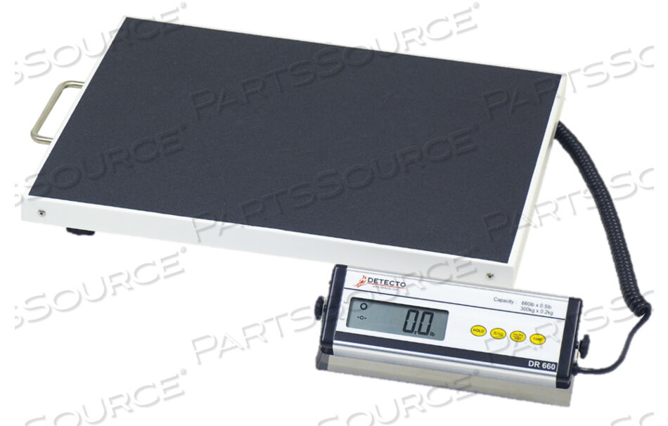 OEM#: DR660ЦИФРОВЫЕ МЕДИЦИНСКИЕ ВЕСЫ, 660 ФУНТОВ X 0,5 ФУНТА, РАБОТАЮТ ОТ БАТАРЕИ от Detecto Scale / Cardinal Scale