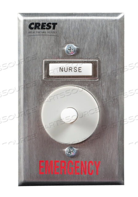 КНОПОЧНАЯ СТАНЦИЯ ДЛЯ ПАЦИЕНТА С МГНОВЕННЫМ КОНТАКТОМ ЗУММЕРА И СВЕТОВОЙ ИНДИКАТОРНОЙ СИГНАЛИЗАЦИЕЙ ВЫЗОВА