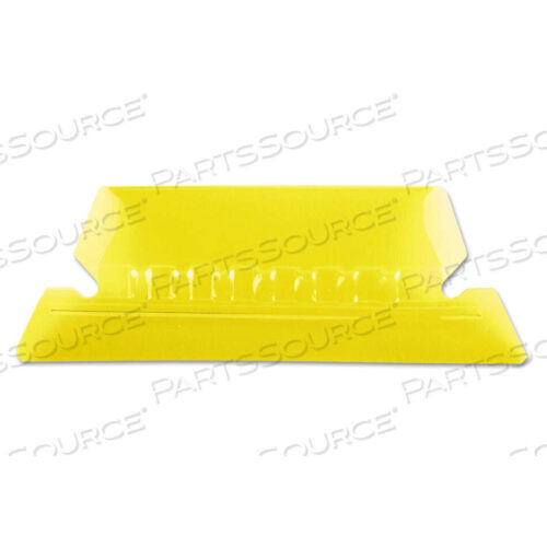 OEM#: 42 ЖЕЛТЫХ ПРОЗРАЧНЫХ ЦВЕТНЫХ ЯЗЫКА ДЛЯ ПОДВЕСНЫХ ПАПОК, РАЗРЕЗ 1/5, ЖЕЛТЫЕ, ШИРИНА 2, 25 ШТ./УПАКОВКА от Esselte Pendaflex Corp.