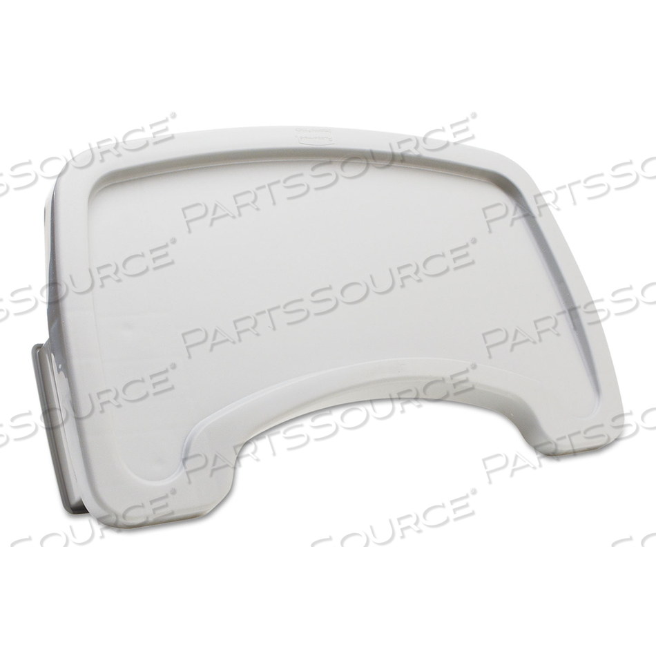 OEM#: FG781588PLATSTURDY CHAIR MICROBAN YOUTH SEAT TRAY ДЛЯ КОММЕРЧЕСКИХ МОЛОДЕЖНЫХ СИДЕНИЙ RUBBERMAID, 18,5 X 11,5 X 3,25, ПЛАСТИКОВЫЙ, PLATINUM от Rubbermaid Medical Division