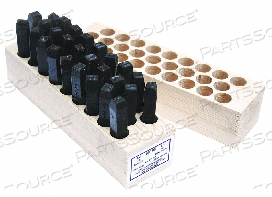 OEM#: 01274 НАБОР ПЕРЕВЕРНУТЫХ БУКВОВ 1/16 ДЮЙМА H ПЕРЕВЕРНУТЫЙ от Young Bros. Stamp Works, Inc.