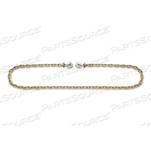 OEM#: 0513665SYSTEM 7 BINDER CHAIN, ТОРГОВЫЙ РАЗМЕР 3/8 ДЮЙМА, ПРЕДЕЛ РАБОЧЕЙ НАГРУЗКИ 6600 ФУНТОВ, ЖЕЛТОЕ ХРОМИРОВАННОЕ ЦИНКОВОЕ ГАЛЬВАНИЧЕСКОЕ ПОКРЫТИЕ от Campbell