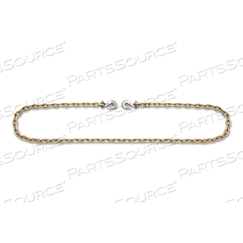 OEM#: 0513665SYSTEM 7 BINDER CHAIN, ТОРГОВЫЙ РАЗМЕР 3/8 ДЮЙМА, ПРЕДЕЛ РАБОЧЕЙ НАГРУЗКИ 6600 ФУНТОВ, ЖЕЛТОЕ ХРОМИРОВАННОЕ ЦИНКОВОЕ ГАЛЬВАНИЧЕСКОЕ ПОКРЫТИЕ от Campbell