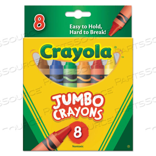 OEM#: 52-0389БОЛЬШИЕ МЕЛКИ, АССОРТИ ЦВЕТА, 8 ШТ./КОРОБКА от Crayola