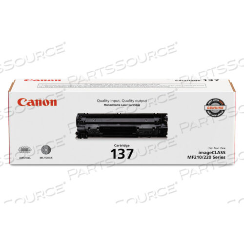 OEM#: 9435B0019435B001 (137) ТОНЕР, РЕСУРС 2400 СТРАНИЦ, ЧЕРНЫЙ от Canon (бытовая электроника)
