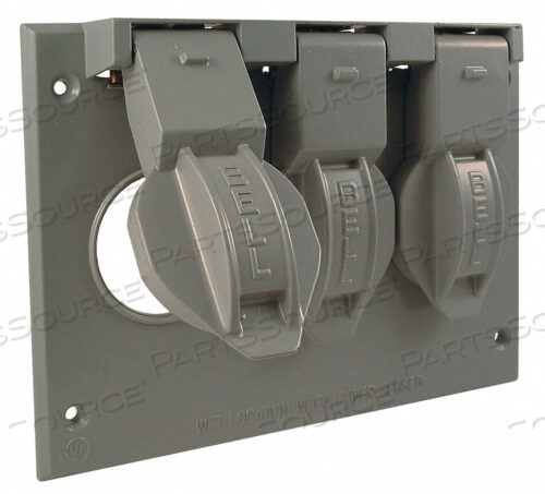 OEM#: 5093-0 ЗАЩИТНЫЙ ОТ ПОГОДЫ ЧЕХОЛ МЕТАЛЛИЧЕСКИЙ 4-17/32 ДЮЙМА H от Hubbell Power Systems