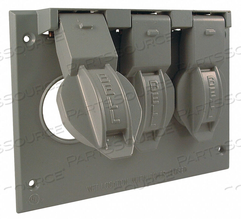 OEM#: 5093-0 ЗАЩИТНЫЙ ОТ ПОГОДЫ ЧЕХОЛ МЕТАЛЛИЧЕСКИЙ 4-17/32 ДЮЙМА H от Hubbell Power Systems